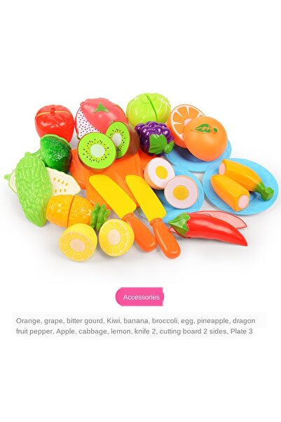 choice2 20 set B 6/10/13/24Pcs Kitchen Fun Cutting Fruits and Vegetables Food...