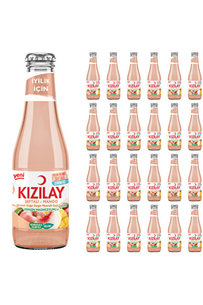 Kızılay KIZILAY MADEN SUYU DOĞAL ŞEFTALİ-MANGO AROMALI 200 ML X 24 ADET