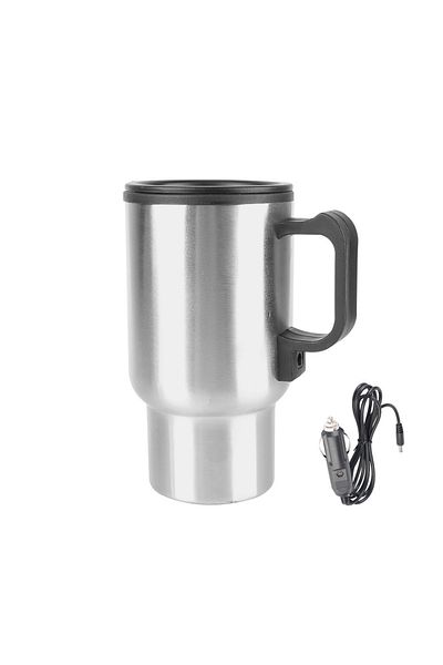 Choice Electric Heating Car Kettle Vehicle Heating Cup Camping Travel Kettle 12V 450ml Water Coffee Milk...