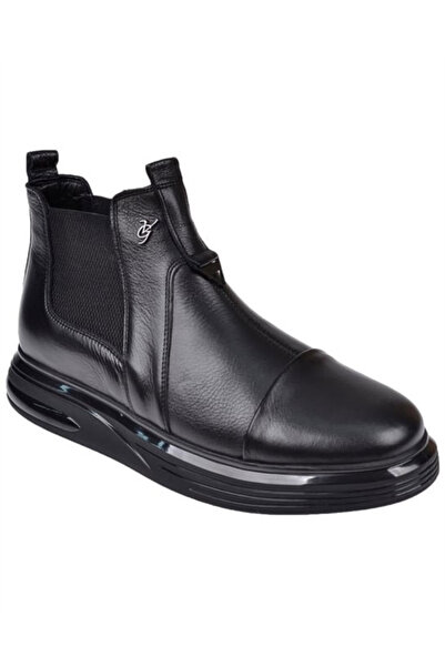 Voyager 6979 Erkek Siyah Nata (40-44) Deri Bot