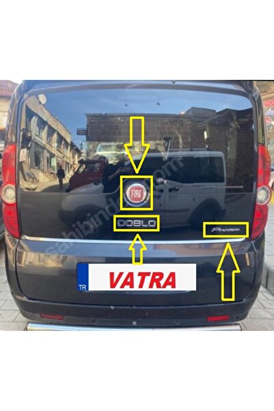 EDEXPORT Doblo Combi 1.6 Multijet Trekking 2010-2017 DOBLO ve Premio Krom Bag...