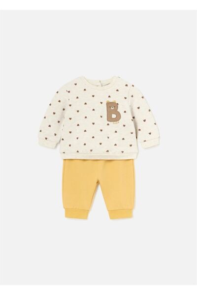 MAYORAL Yellow 4-Piece Bottom-Top Set for Baby Boy 2623