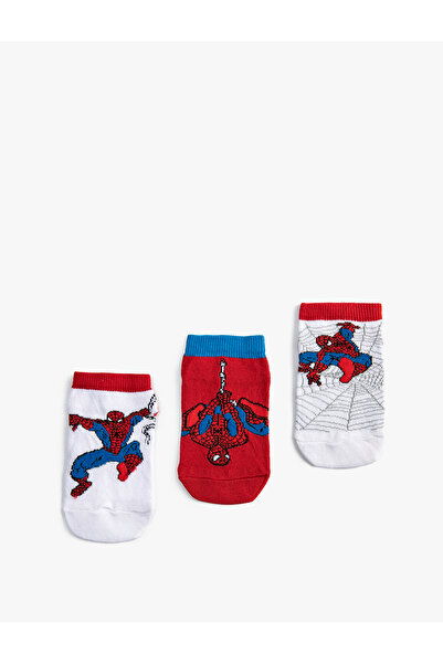 Koton Férfi nyomtatott 3 részes pókzokni készlet - Licensed