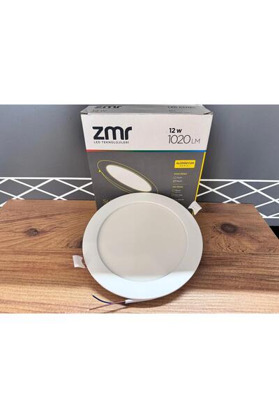 ZMR 1 Adet 4000k 12w Led Spot Sıva Altı 2yıl Garantili Aleminyum Çerçeve
