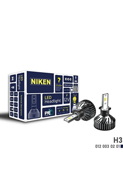 Niken Far Ampulü Led Xenon Pro Serisi H3