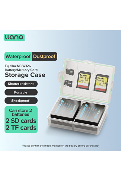 Choice علبة بطارية كاميرا LJN-DCH07 لسيارة W126S llano، مقاومة للماء، احترافي...