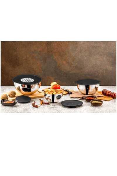 ÖZLİFE ÖZLİFE  Azra 7 Parça Saklama Ve Karıştırma Kabı 524