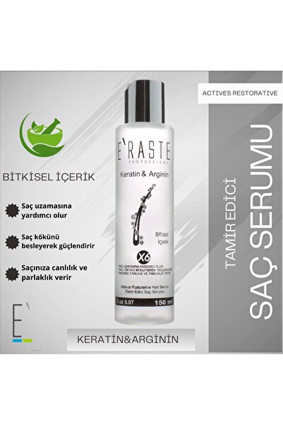 MAXTRADE ERASTE KERATİN& ARGİNİN Saç Serumu 150 ml