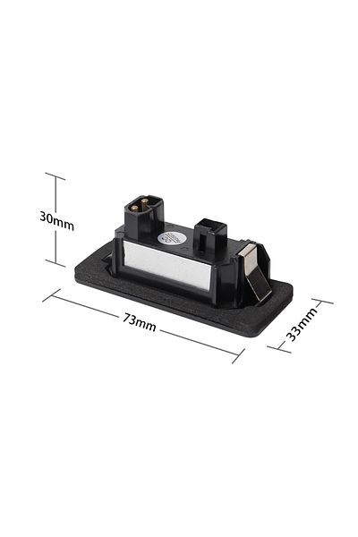 Choice 2X White LED Car License Plate Light Bulbs Auto Accessories For BMW E46 X5 E70 X6 E71 E72 E90 E92...