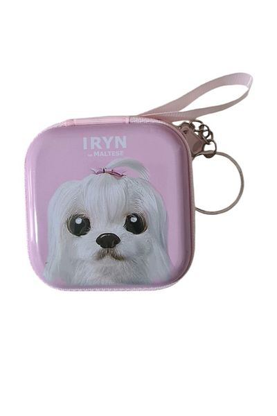 Wanderlust Cute Cat - Stylish and Compact Coin Purse with Dog Pattern. 4 Different Color Options 1 Piece.