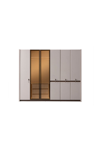 CaddeYıldız Lacy 6 Kapılı Gardrop