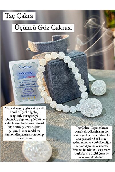 MAHBERAN STONE Sertifikalı Gerçek Necef Taşı Bileklik Doğal Taş Bileklik