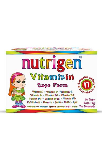 Nutrigen Vitamixin 30 Pack - Comfortable and Flexible Vitamin Tablet