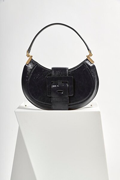 Barbara Bui Tokalı Rugan Deri El Ve Omuz Çantası