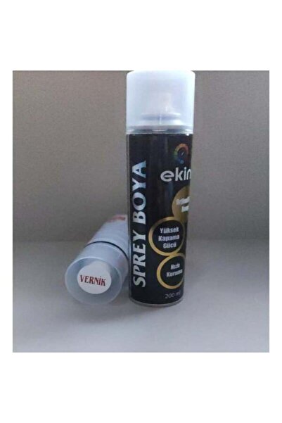 TOPALAKTİCARET Ekin Vernik Sprey 400 ML Koruma Spreyi Hızlı Sprey Boya
