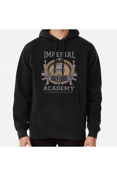 Hvit Stein Суитшърт с щампа DEATH KORPS - ACADEMY