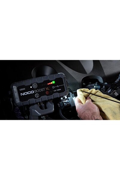 NOCO Boost Xl Gb50 12v 1500 Amper Lityum Akü Takviye Powerbank Led Lamba Eva Çanta