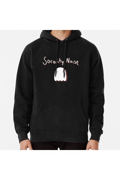 Hvit Stein Φούτερ με στάμπα Sorority Noise