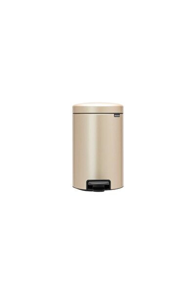 Brabantia Pedallı Paslanmaz Çelik Çöp Kovası 10 Yıl Garantili Gold Şampanya Ç...
