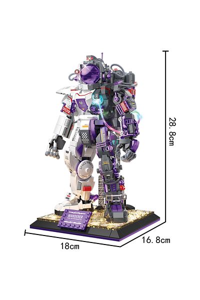 Choice Mecha Astronauts New Mecha Astronauts Building Blocks Set Spaceman Robot Model kits Action Figure Br