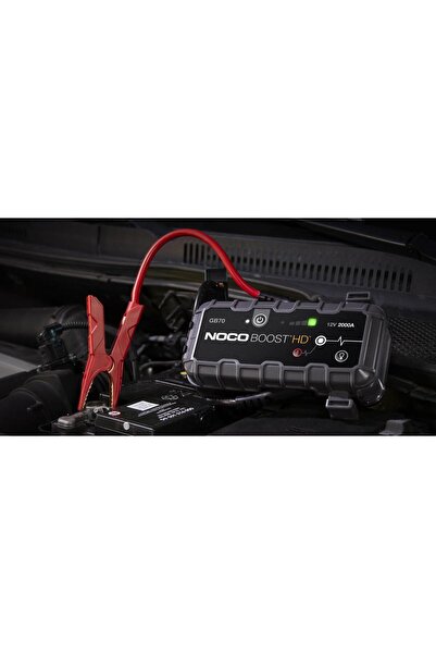 NOCO Boost Hd Gb70 12v 2000 Amper Lityum Akü Takviye Powerbank Led Lamba