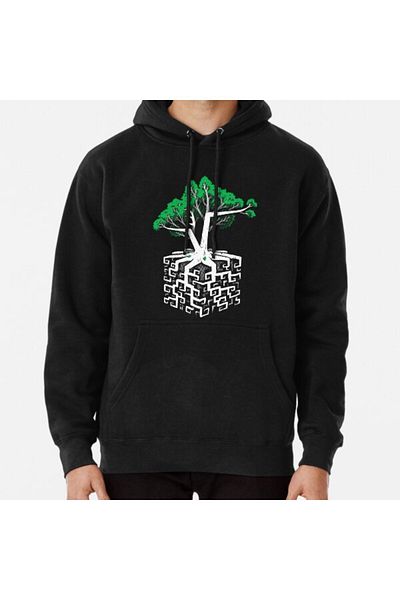 Hvit Stein Суитшърт с щампа Cube Root