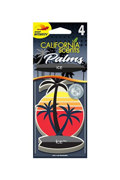 California Scents Palms Ice Sandal A?ac?, Bergamot Ve Limon Bile?imli Asma Ko...
