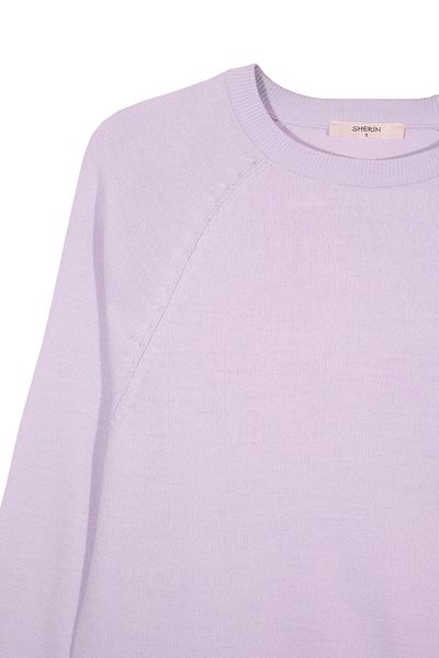 SHERIN Πουλόβερ λιλά Crew Neck