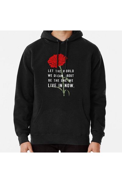 Hvit Stein Суитшърт с щампа Hadestown, The World We Dream About