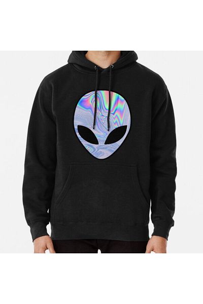 Hvit Stein Суитшърт с щампа „Out of This World“