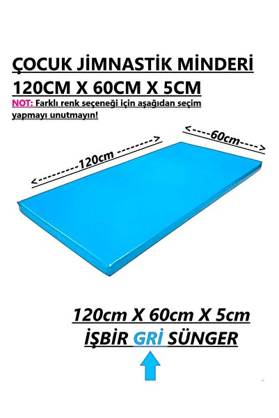 gürteks 60x120x5 Cm Çocuk Jimnastik Minderi (PVC)