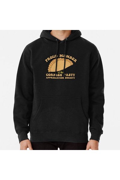 Hvit Stein Суитшърт с щампа на Cornish Pasty Appreciation Society