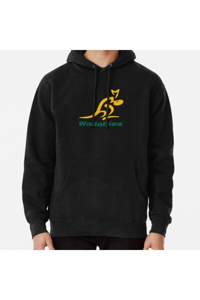 Hvit Stein Φούτερ με στάμπα Wallaby Αυστραλίας Rugby Wallabies