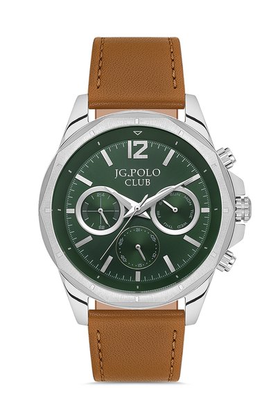 JG. Polo Club Jg Polo Club Leather Cord Wristwatch