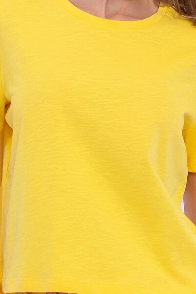 Arnetta Lemons Sarı Kadın Pijama Takımı