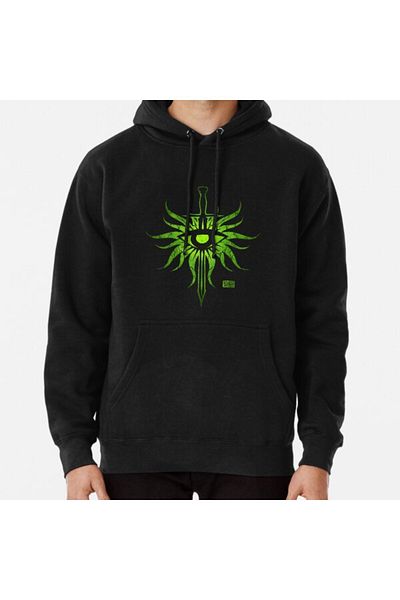 Hvit Stein Суитшърт с щампа Dragon Age Inquisition