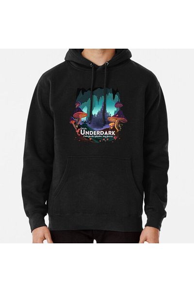 Hvit Stein Суитшърт с щампа The Underdark