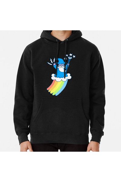 Hvit Stein Суитшърт с принт на Rainbow Wizard