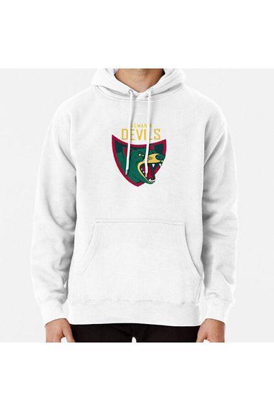 Hvit Stein Tasmanian Devils Afl Australian Football Printed Sweatshirt