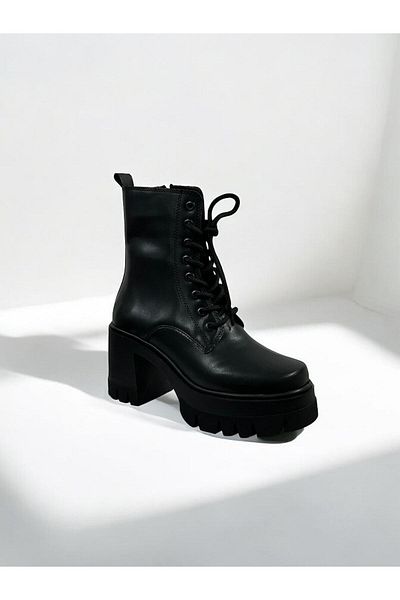 iskarpino Kadık Lace-Up Platform Μπότες & Μποτάκια με χοντρή σόλα με τακούνι