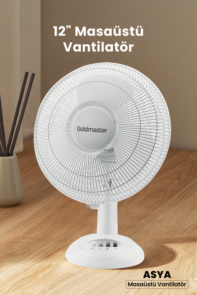 GOLDMASTER GM-7929 ASYA Masaüstü Vantilatör