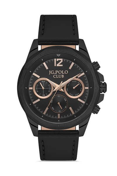 JG. Polo Club Jg Polo Club Leather Sports Wristwatch