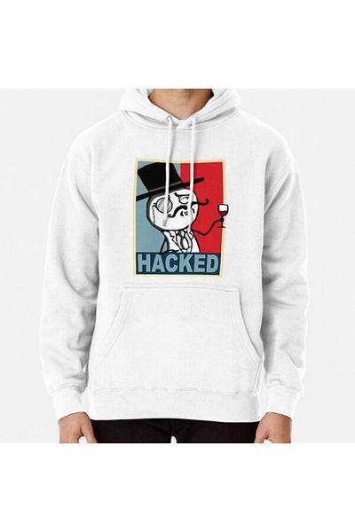 Hvit Stein Αποκτύπτεται από το LulzSec Printed Sweatshirt