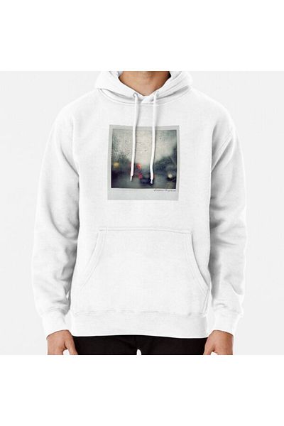 Hvit Stein Суитшърт с щампа Rain Polaroid