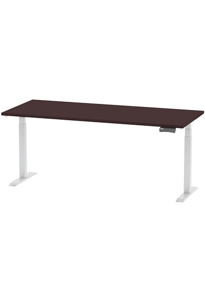 Mahmayi Flexispot Standing Desk Dual Motor 3 Stages Electric Stand Up Desk 180cmx80cm - Apple Cherry