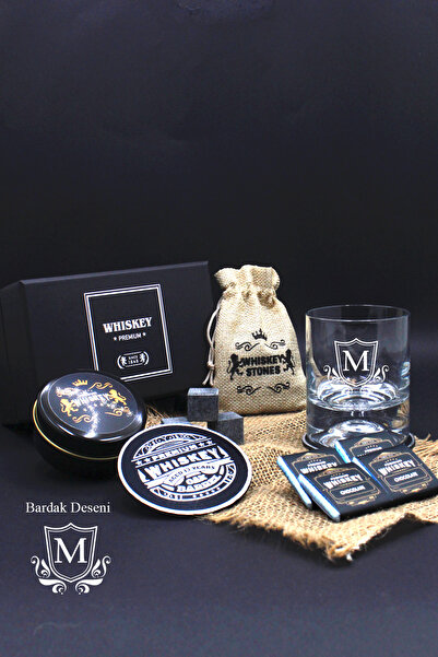 Paranagöre Kişeye Özel Fantazi Kutu Içerisinde Baş Harf Temalı Viski Seti