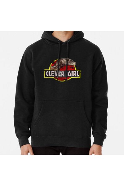 Hvit Stein Суитшърт с щампа Clever Girl