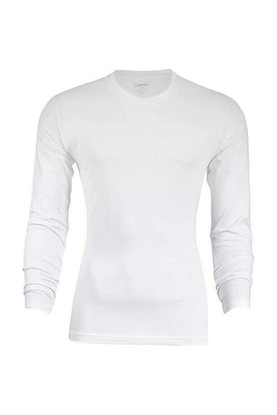 YILDIZ 85 Ανδρικό μακρυμάνικο μπλουζάκι White Lycra