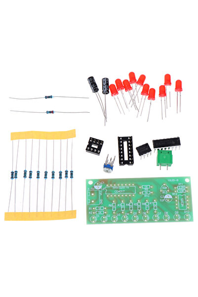 Choice Onesize LED chaser flowing water light ne555 module + cd4017 pcb board...