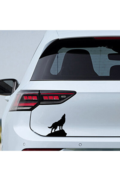 Sönmez Dijital Bozkurt Sticker - Uluyan Kurt Sticker - Oto Sticker - Araba St...